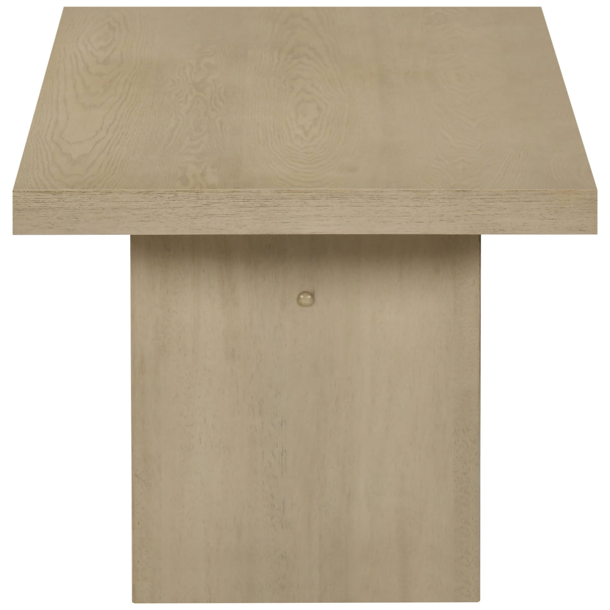 Decker Square Occasional Side End Table - Natural Oak