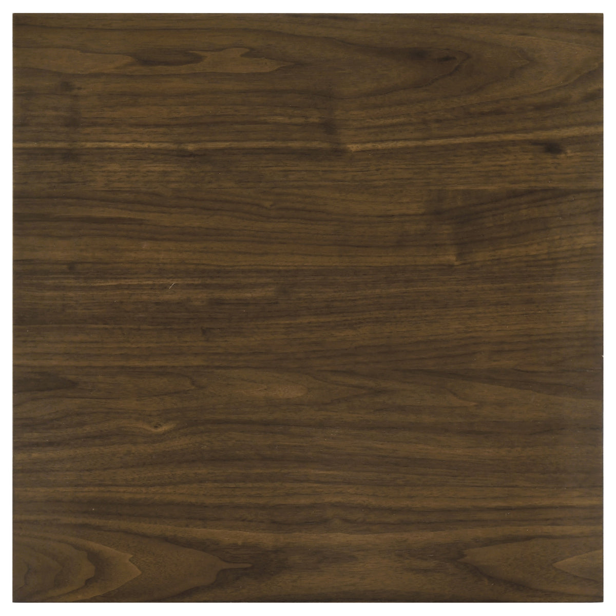 Decker Square Occasional Side End Table - Walnut
