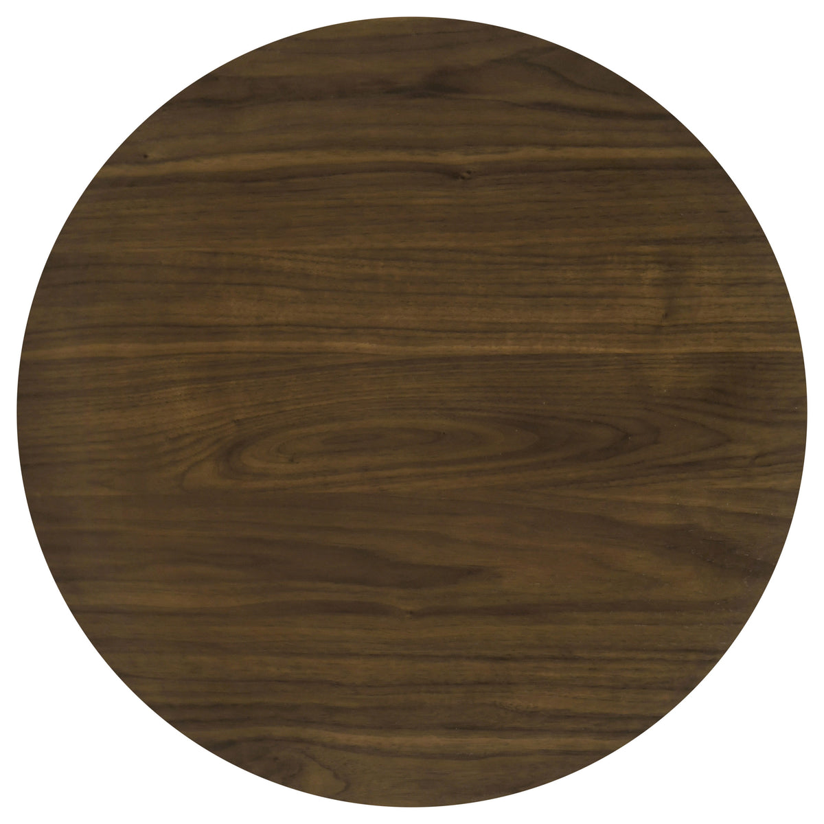 Hamlyn 3-piece Round Fluted Coffee and End Table Set - Walnut