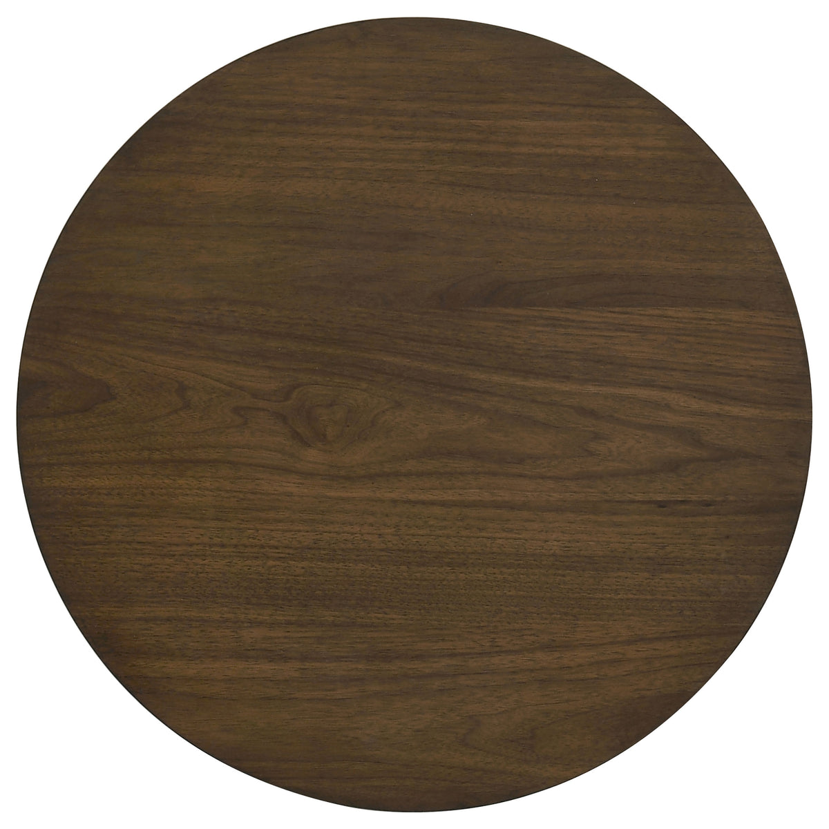 Strouse 2-Piece Round Coffee and End Table Set - Walnut