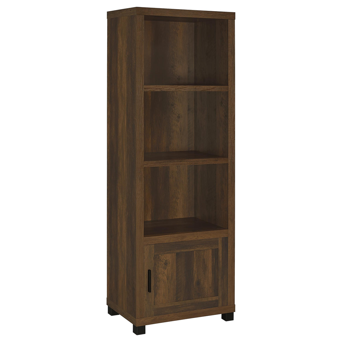 Sachin 3-shelf Engineered Wood Media Tower - Dark Pine