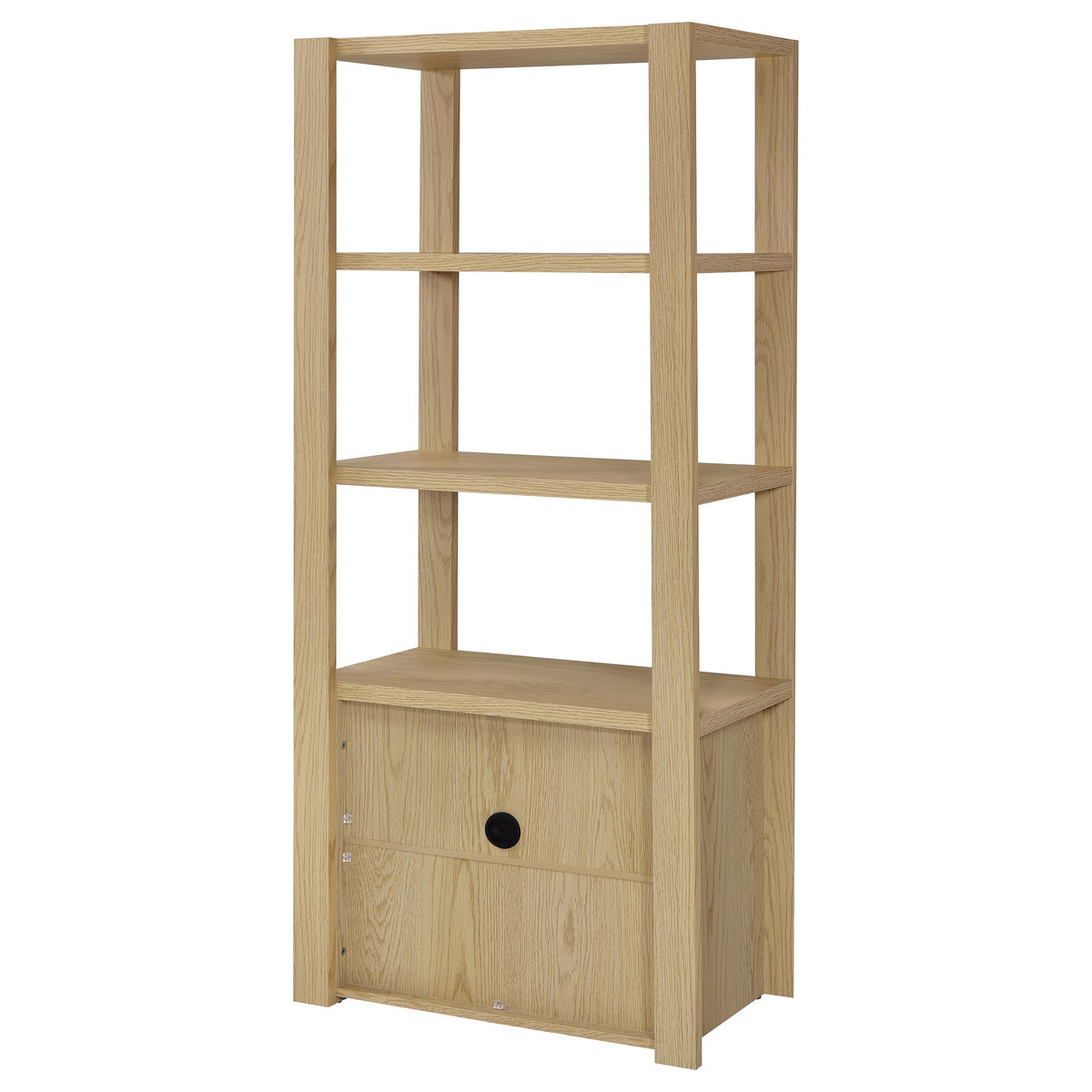 Laurelton 3-piece Entertainment Center TV Stand Light Oak