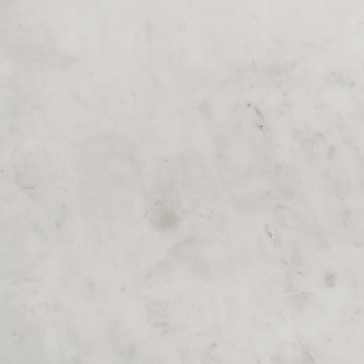 Astoria Round Genuine Marble Side End Table White