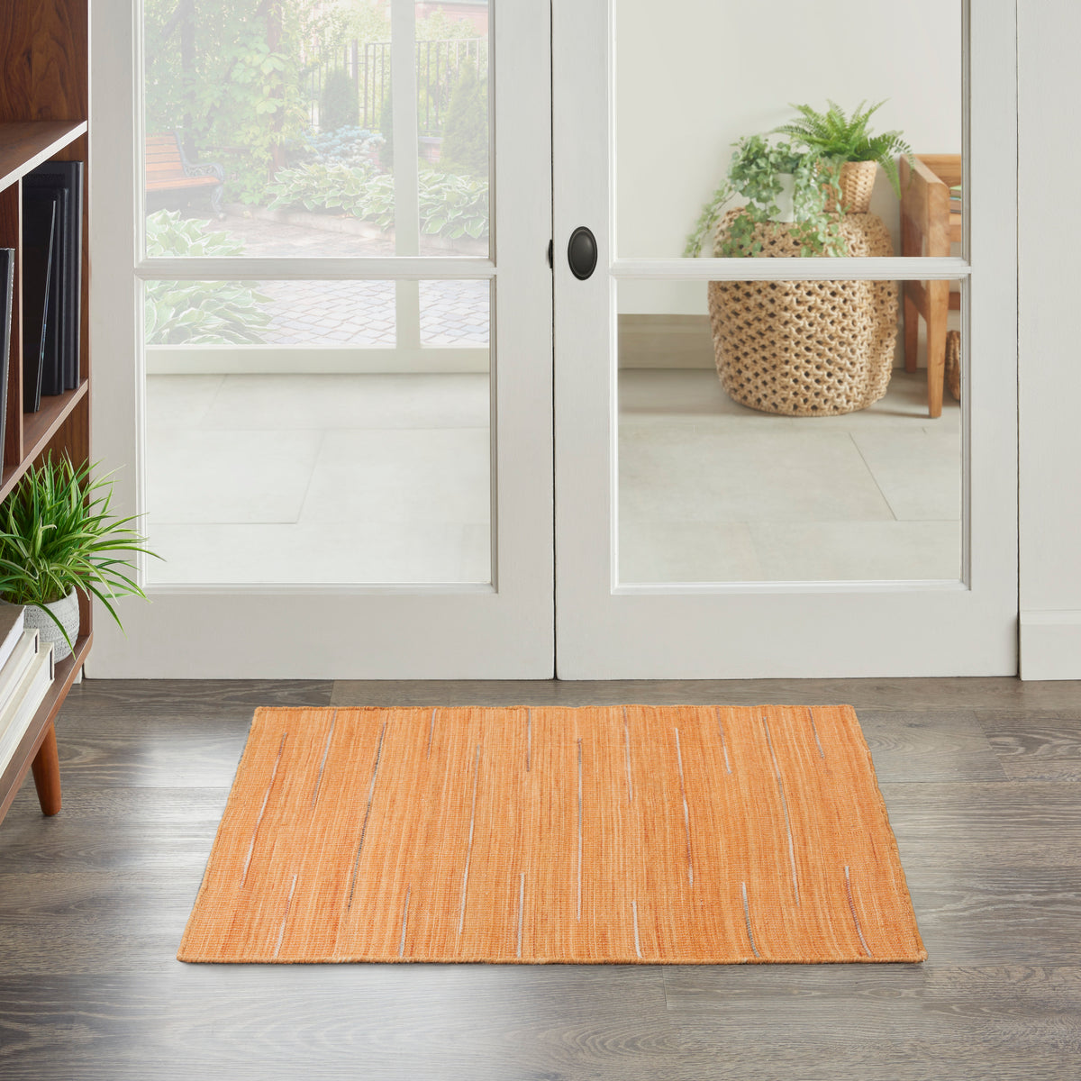 Interweave IWV01 Orange Rug - room scene