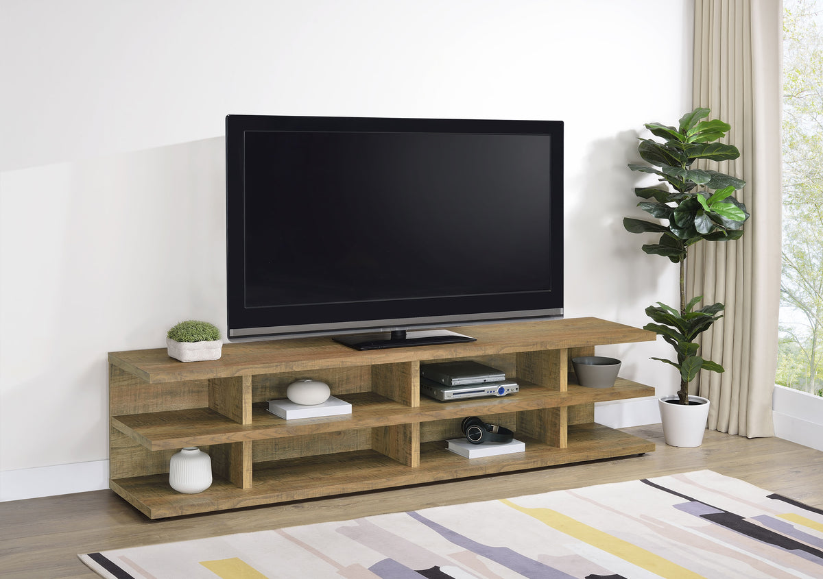 Cartmill 78-inch 2-tier TV Stand Media Console - Mango