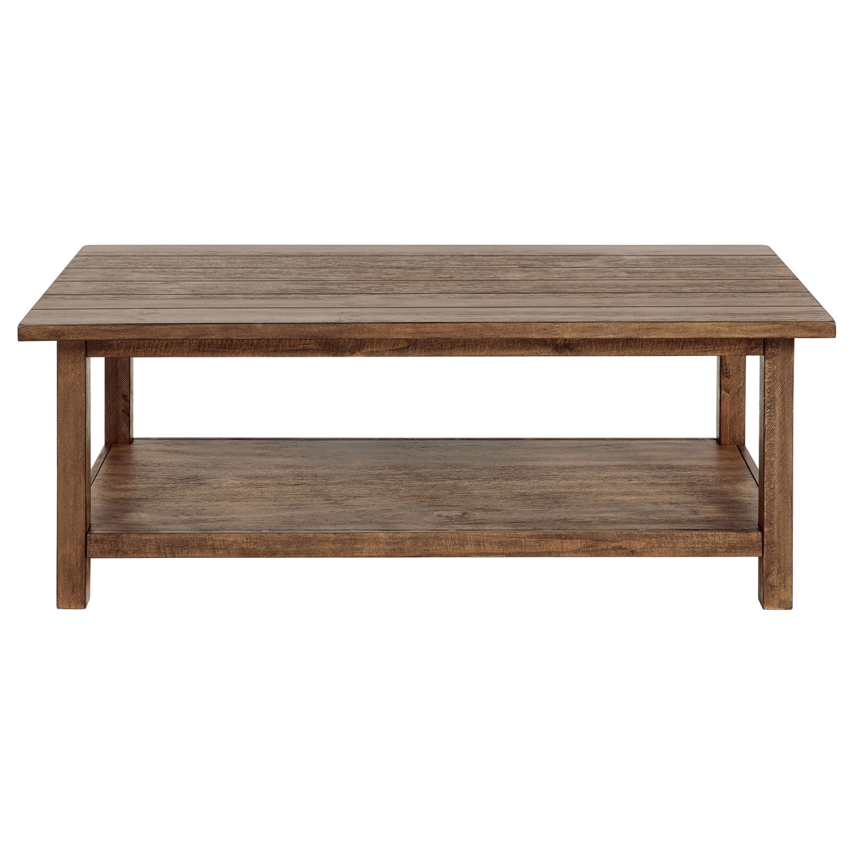 Payne 2-piece Coffee and 1-drawer End Table Set - Distressed Brown