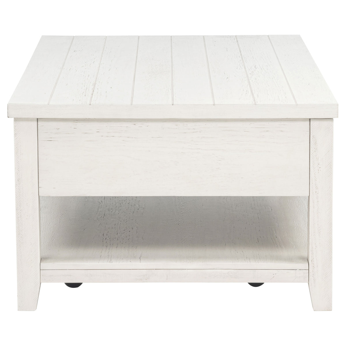 Payne 48-inch Mobile Lift Top Coffee Table Distressed - Distressed White