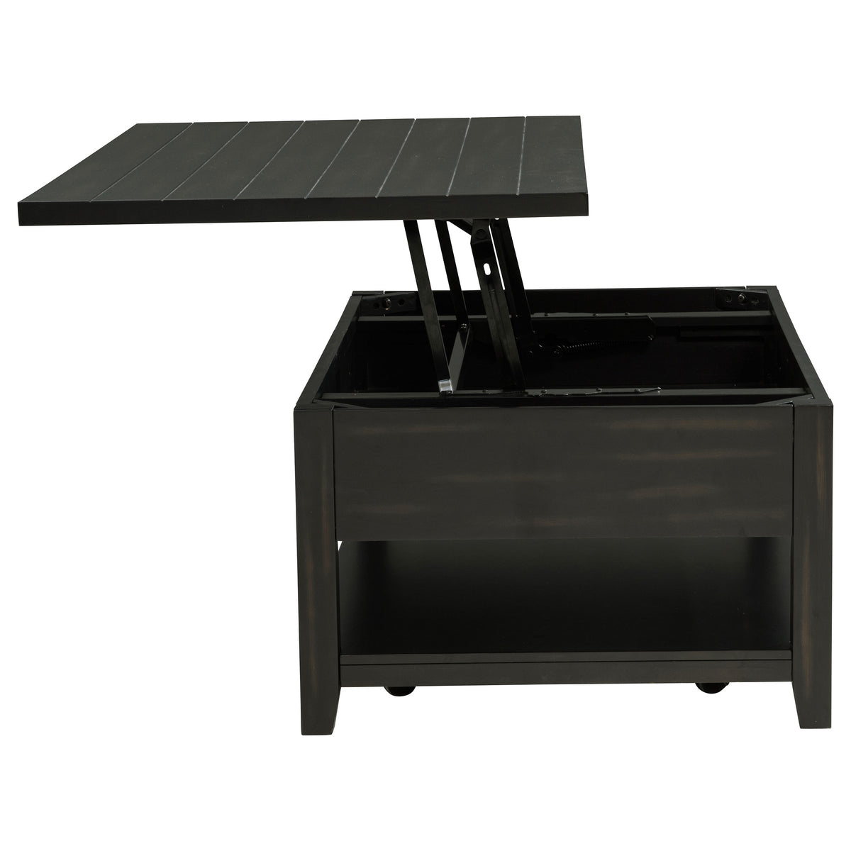 Payne 48-inch Mobile Lift Top Coffee Table Distressed - Distressed Java