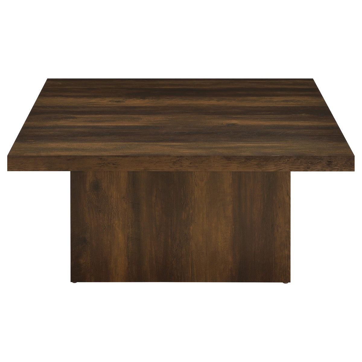 Devar Square Engineered Wood Cocktail Coffee Table - Dark Pine