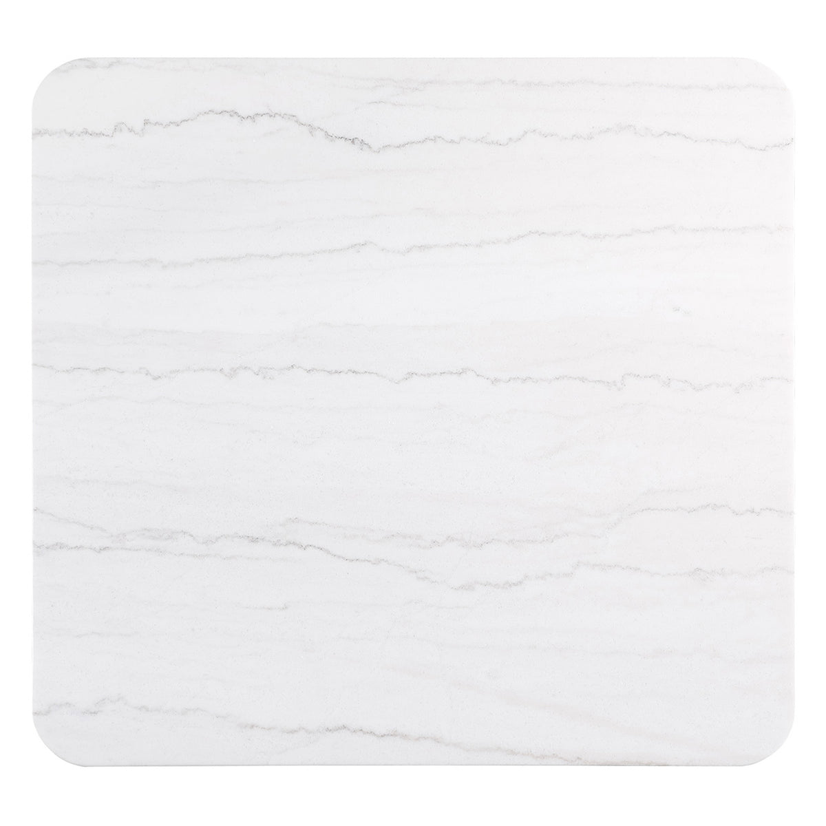 Lior Square Marble Top Coffee Table Charcoal