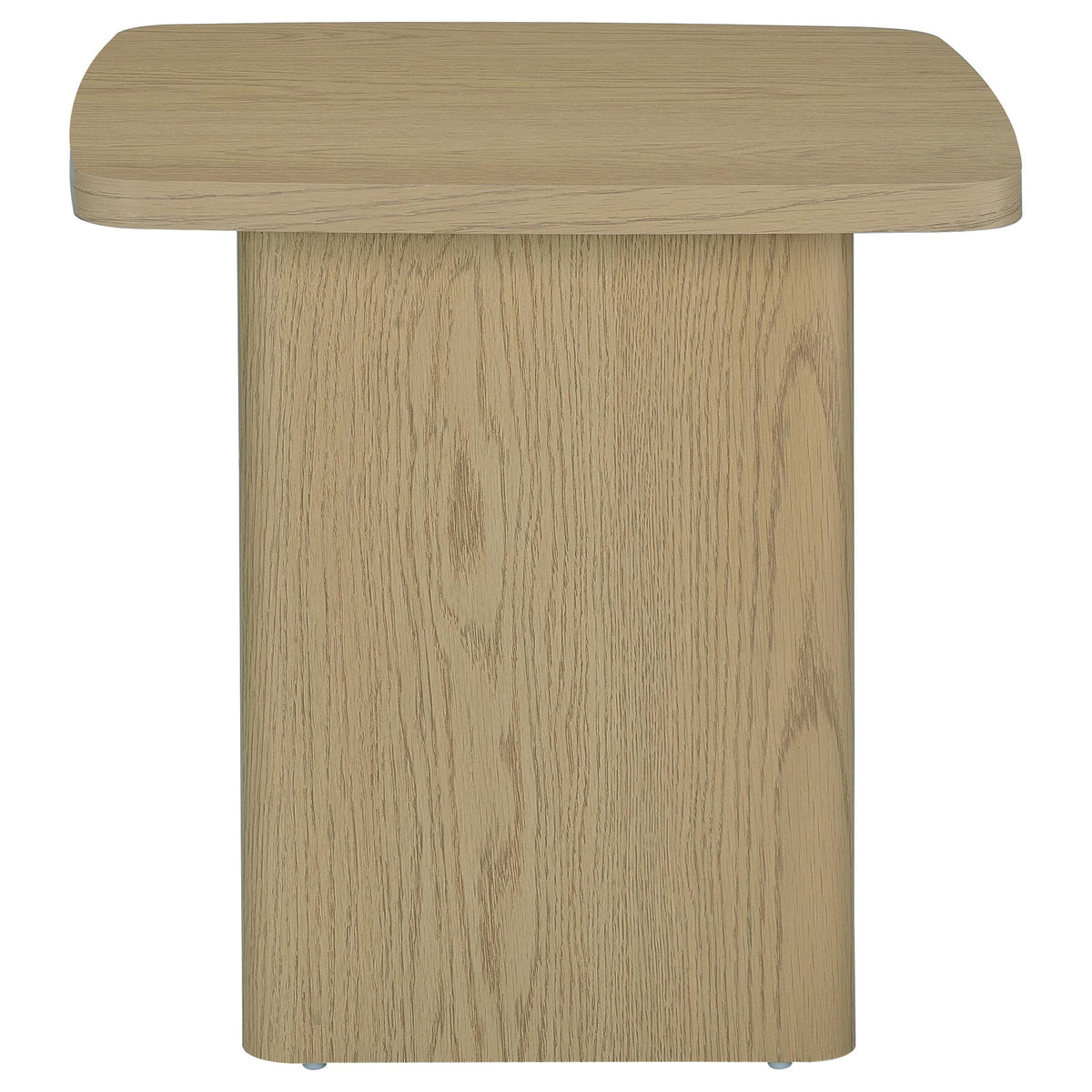 Fraser 3-Piece Greige Pedestal Coffee and End Table Set