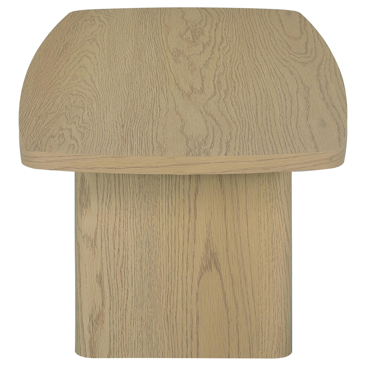 Fraser 3-Piece Greige Pedestal Coffee and End Table Set