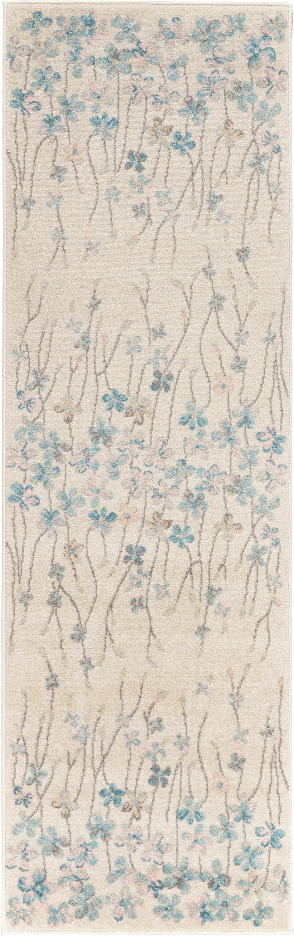 Tranquil TRA04 Ivory Rug - Runner