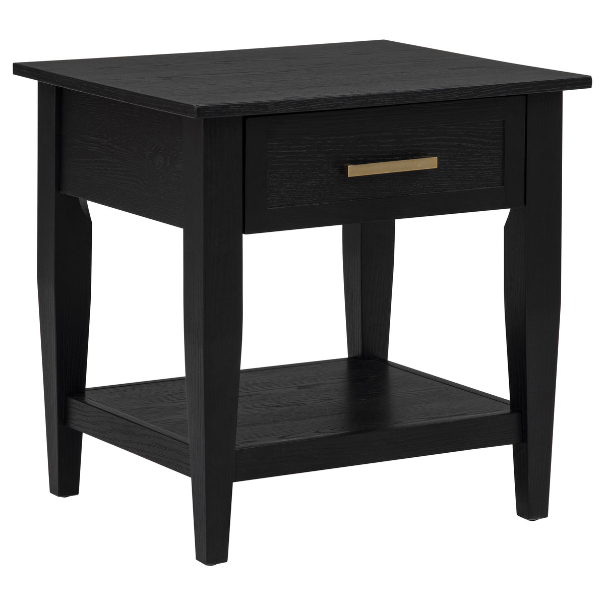Lindenton 3-piece Wood Lift-Top Coffee and End Table Set - Black