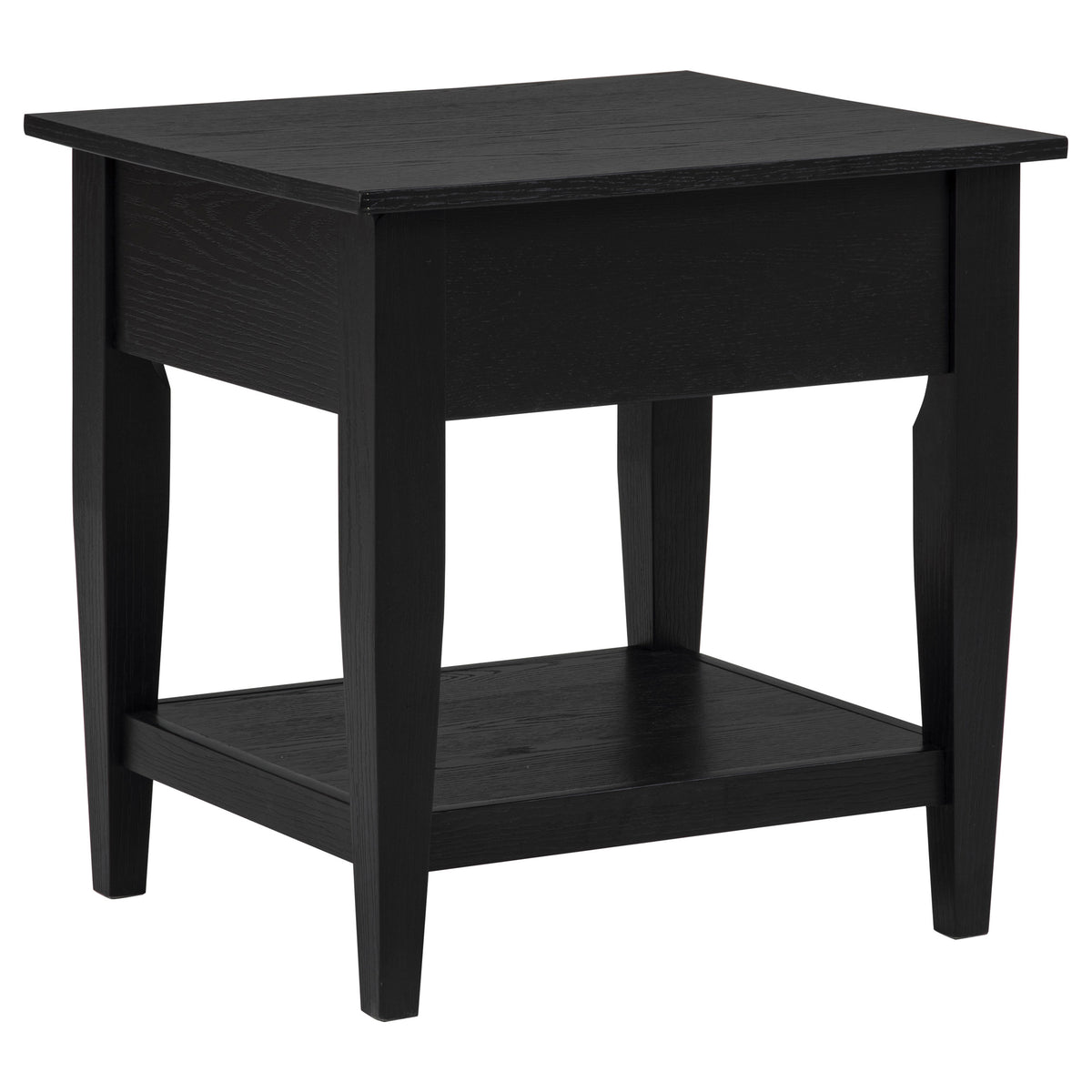 Lindenton 3-piece Wood Lift-Top Coffee and End Table Set - Black