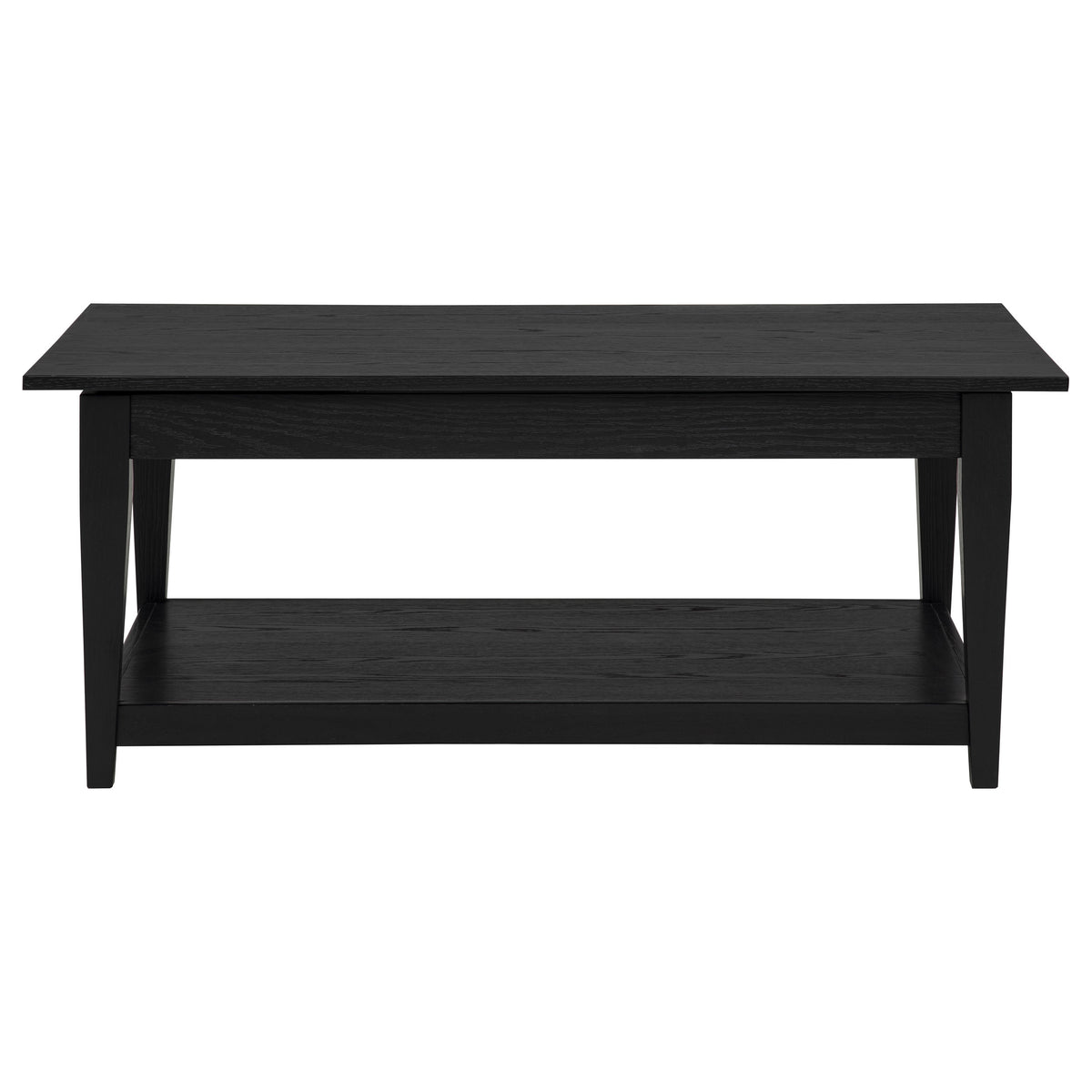 Lindenton 3-piece Wood Lift-Top Coffee and End Table Set - Black