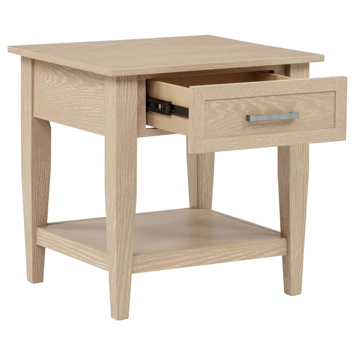 Lindenton 1-drawer Wood Occasional Side End Table - Blonde