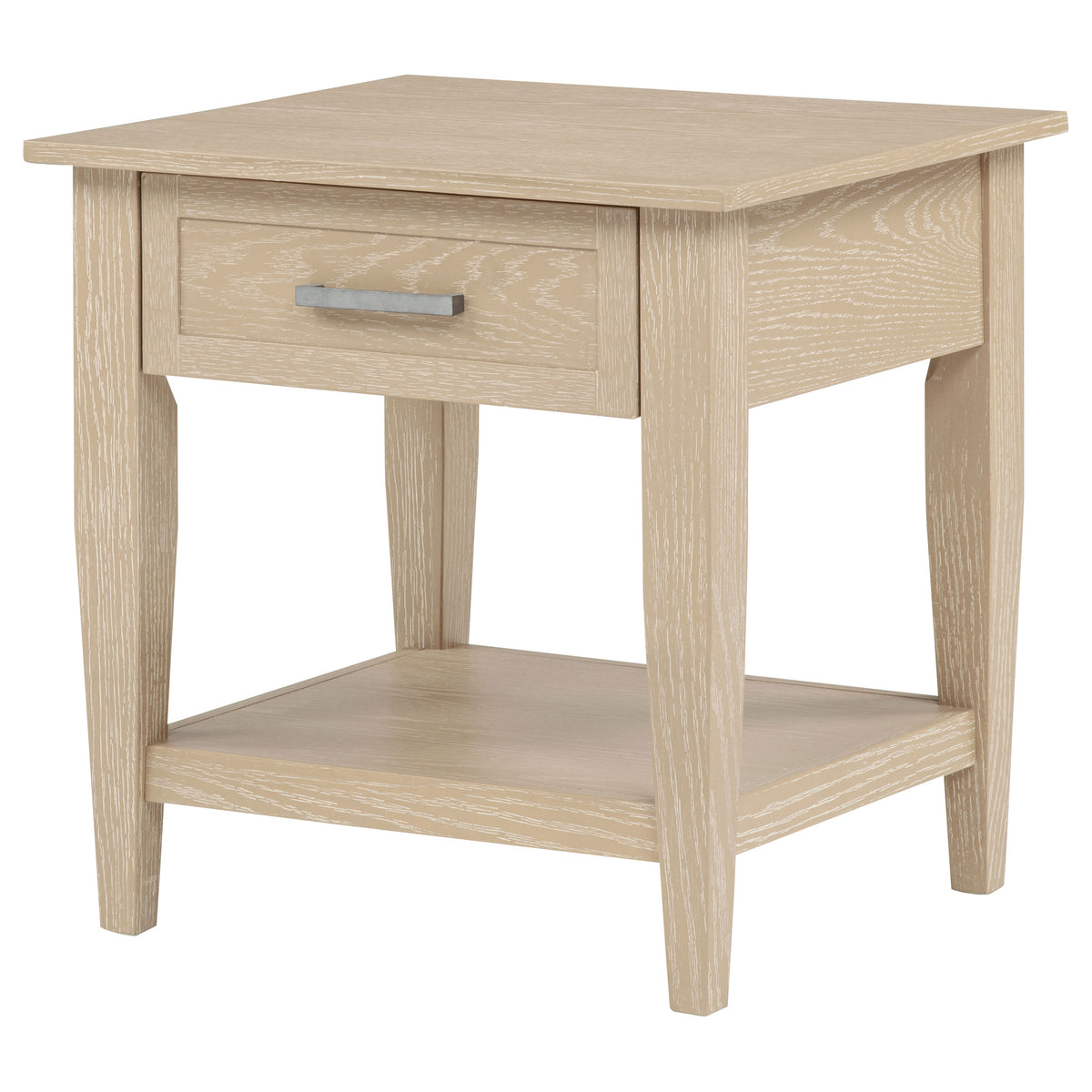 Lindenton 1-drawer Wood Occasional Side End Table - Blonde