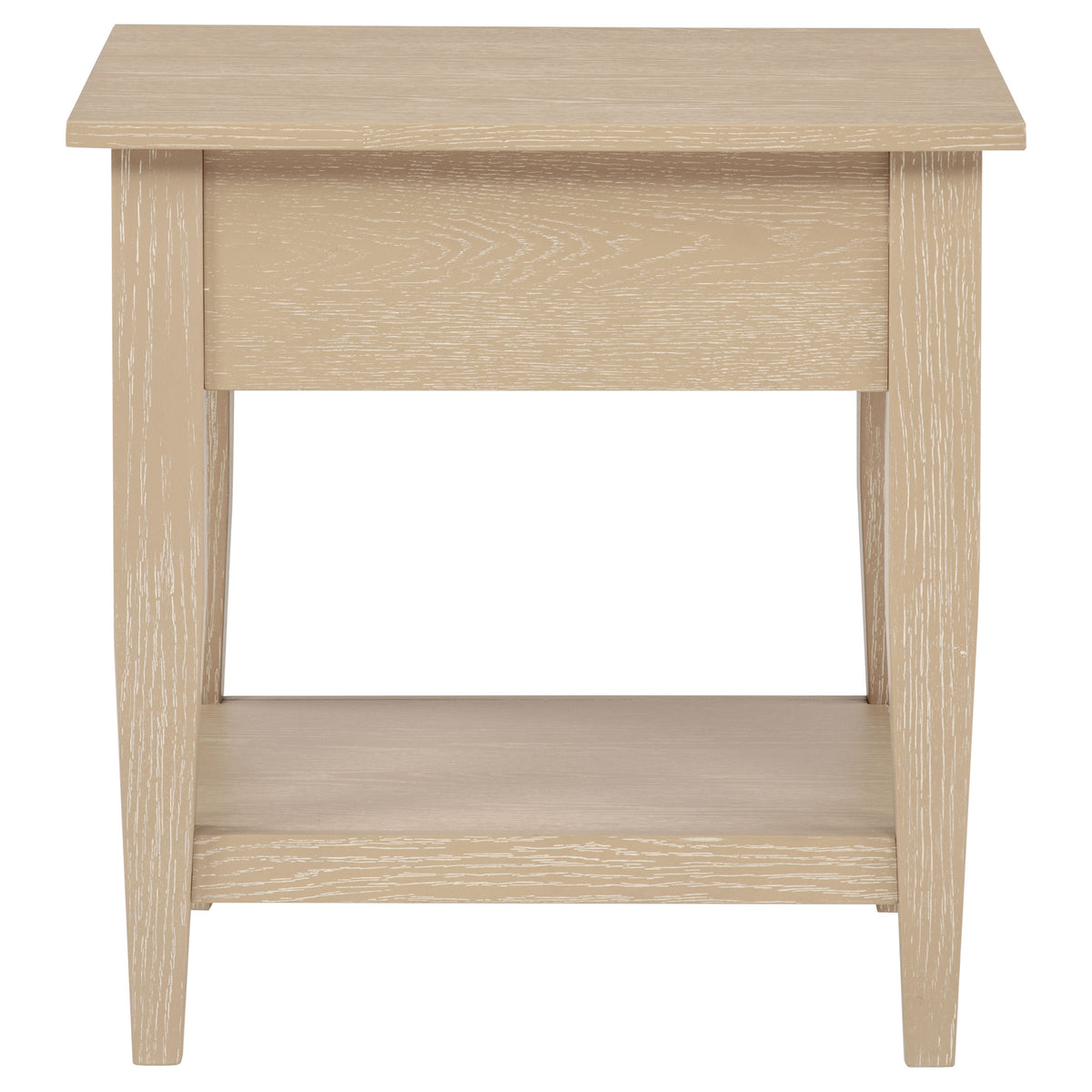 Lindenton 1-drawer Wood Occasional Side End Table - Blonde