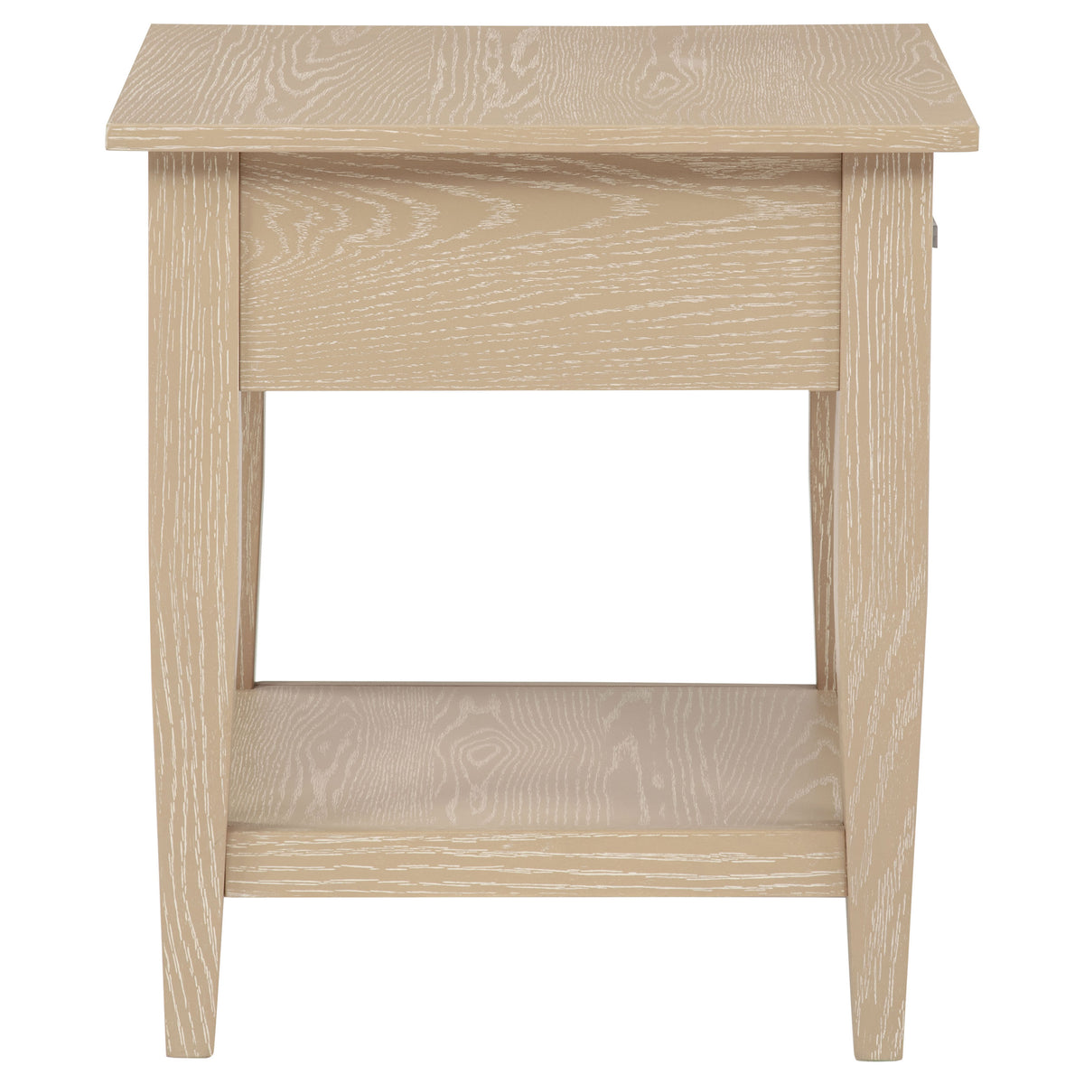Lindenton 1-drawer Wood Occasional Side End Table - Blonde