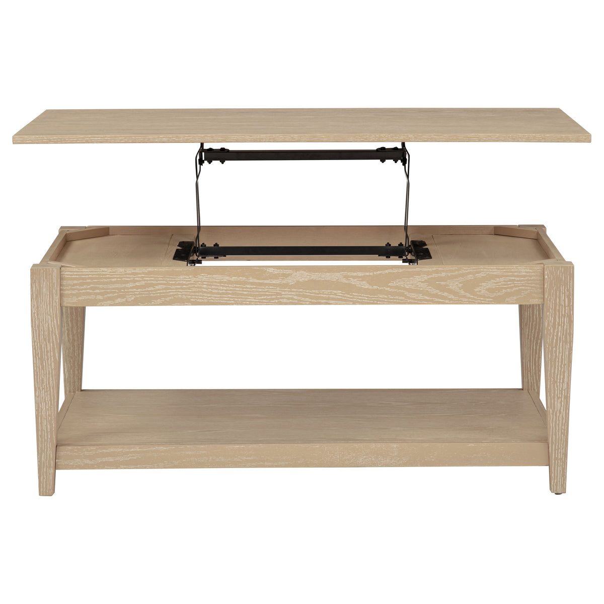 Lindenton 3-piece Wood Lift-Top Coffee and End Table Set - Blonde