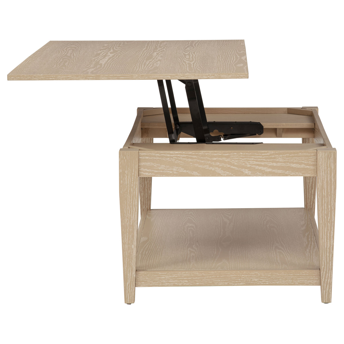 Lindenton 3-piece Wood Lift-Top Coffee and End Table Set - Blonde