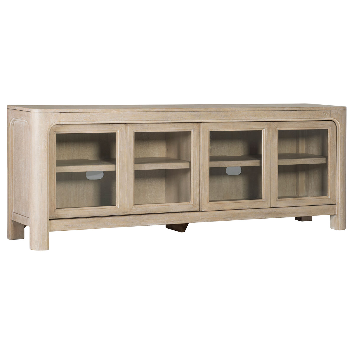 Solano 71-inch 2-door TV Stand Media Console Weathered Mango