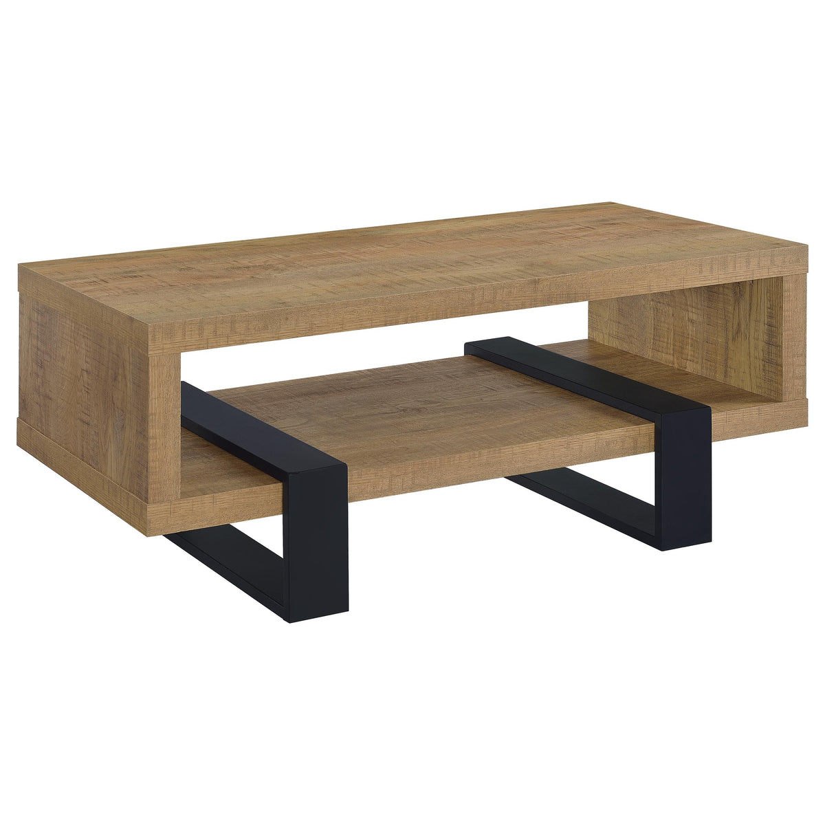 Dinard Engineered Wood Cocktail Coffee Table - Mango