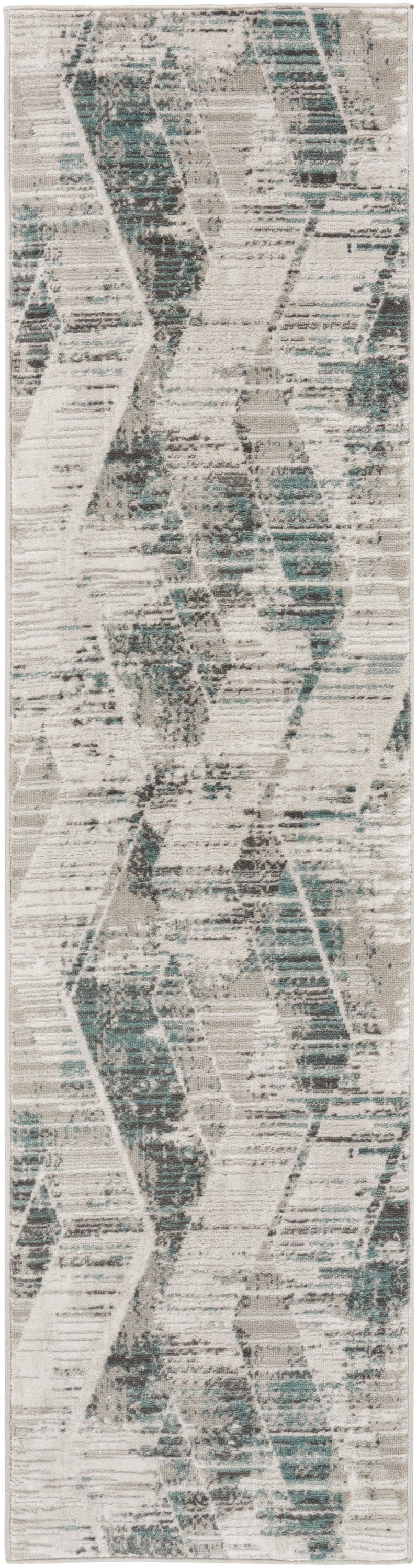 Thalia THL01 Grey Beige Rug - Runner