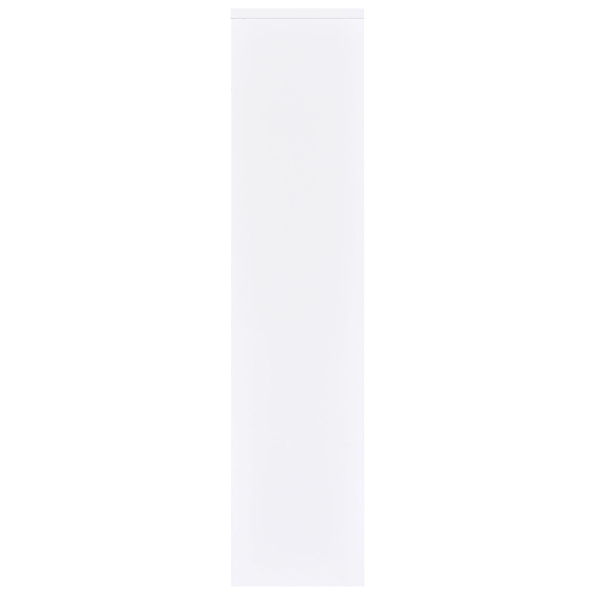 Laughlin 4-shelf Engineered Wood Media Tower - White