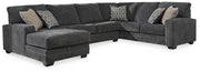 Tracling 3-Piece Sectional with Chaise Chenille