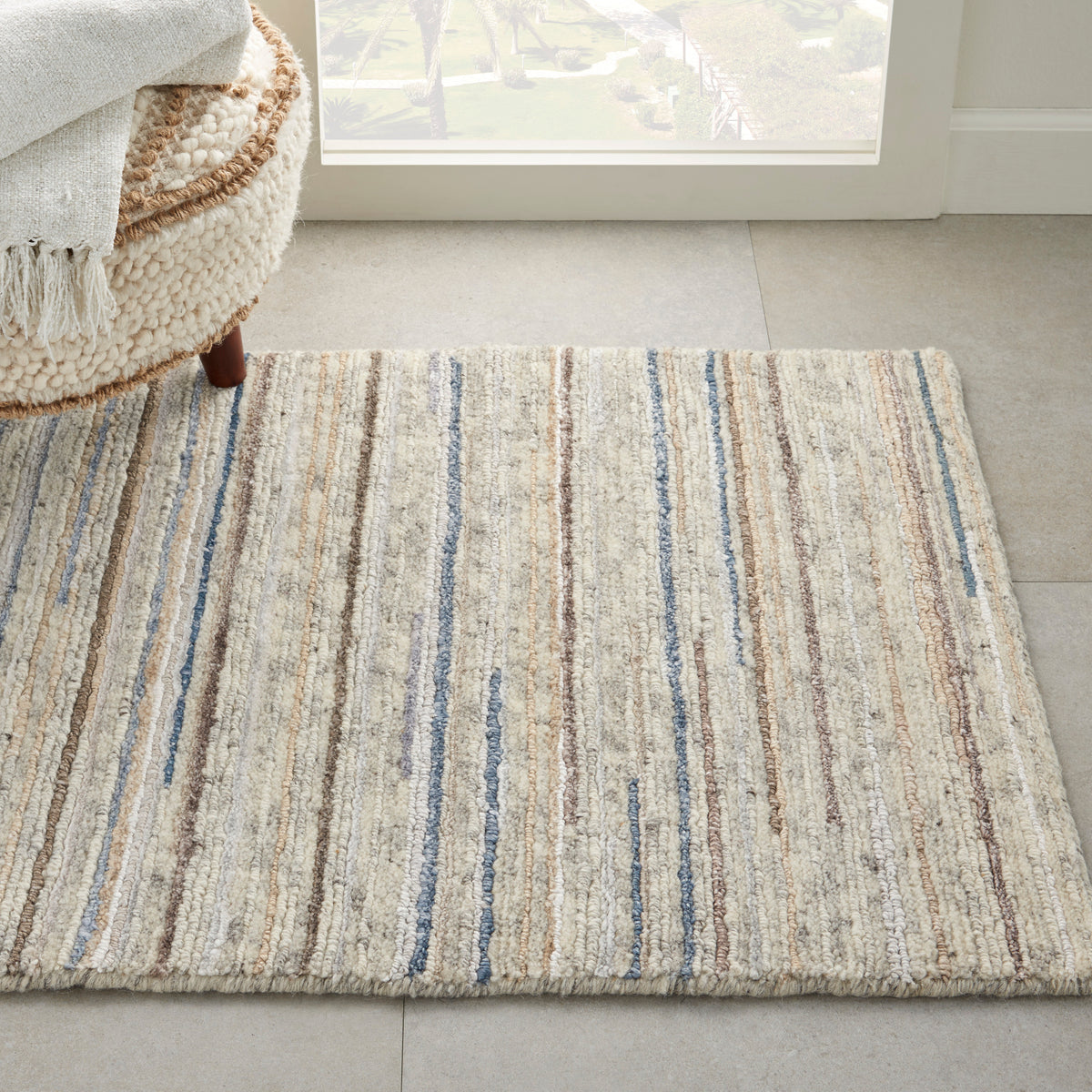 Plateau PAE01 Ivory Rug - room scene