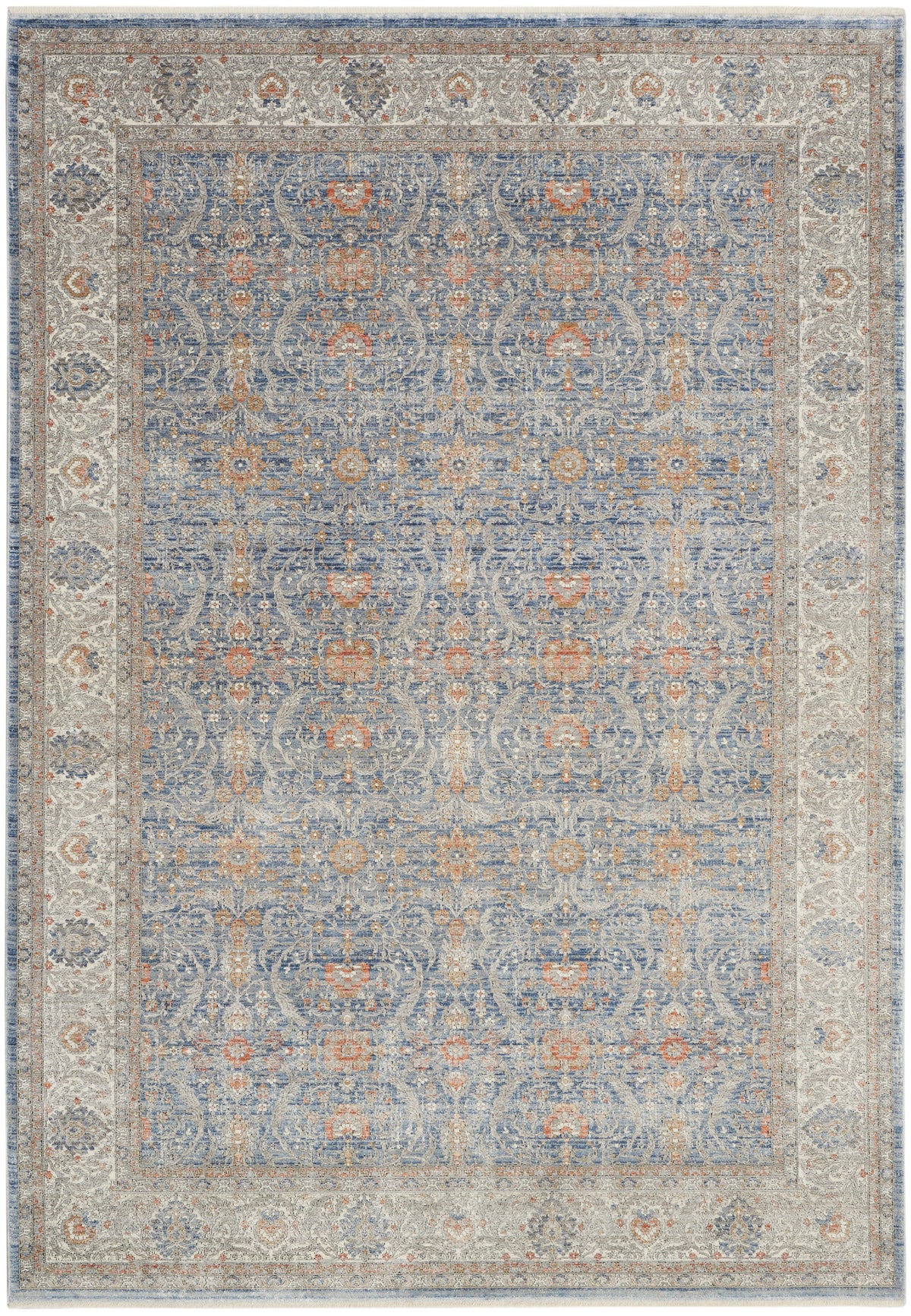 Starry Nights STN08 Light Blue Rug - Rectangle