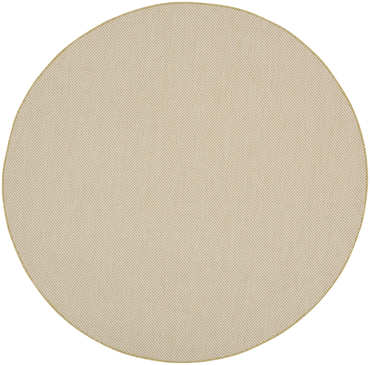 Courtyard COU01 Natural Rug - Round