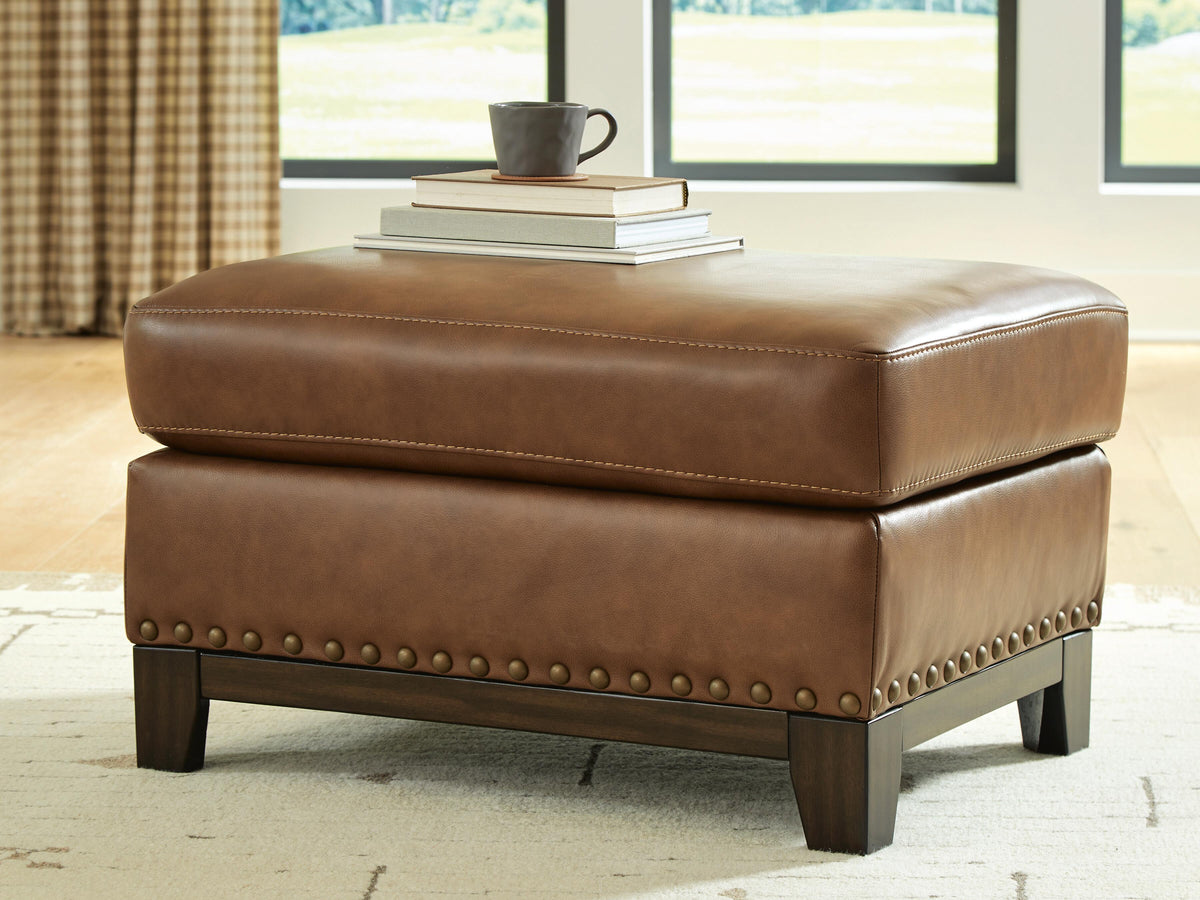 Saonara Ottoman Leather