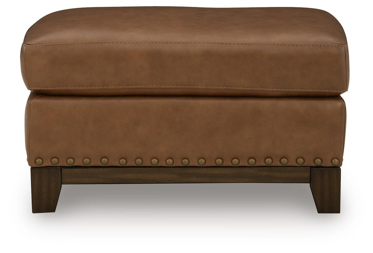 Saonara Ottoman Leather