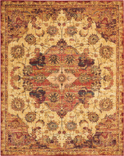 Jewel JEL01 Cream Red Rug - Rectangle