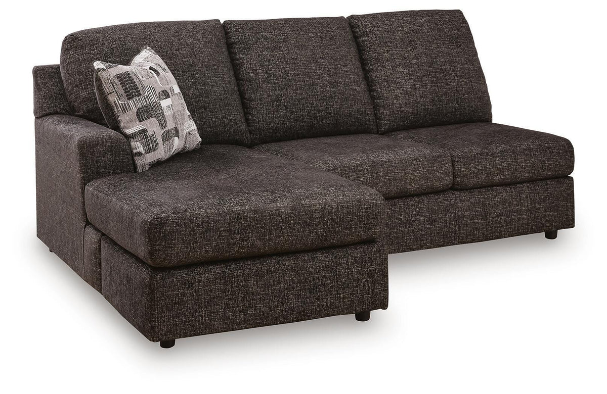 Lentiz LAF Sofa Chaise Chenille Next-Gen Nuvella™ Performance Fabric
