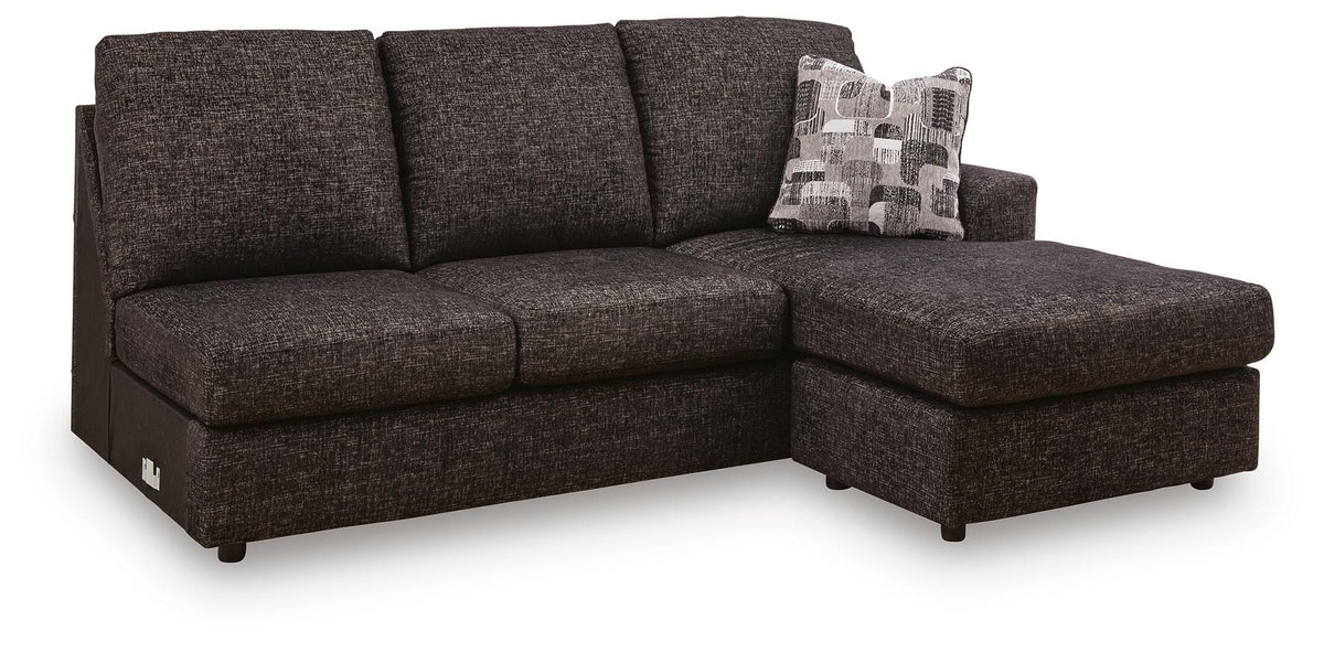 Lentiz RAF Sofa Chaise Chenille Next-Gen Nuvella™ Performance Fabric
