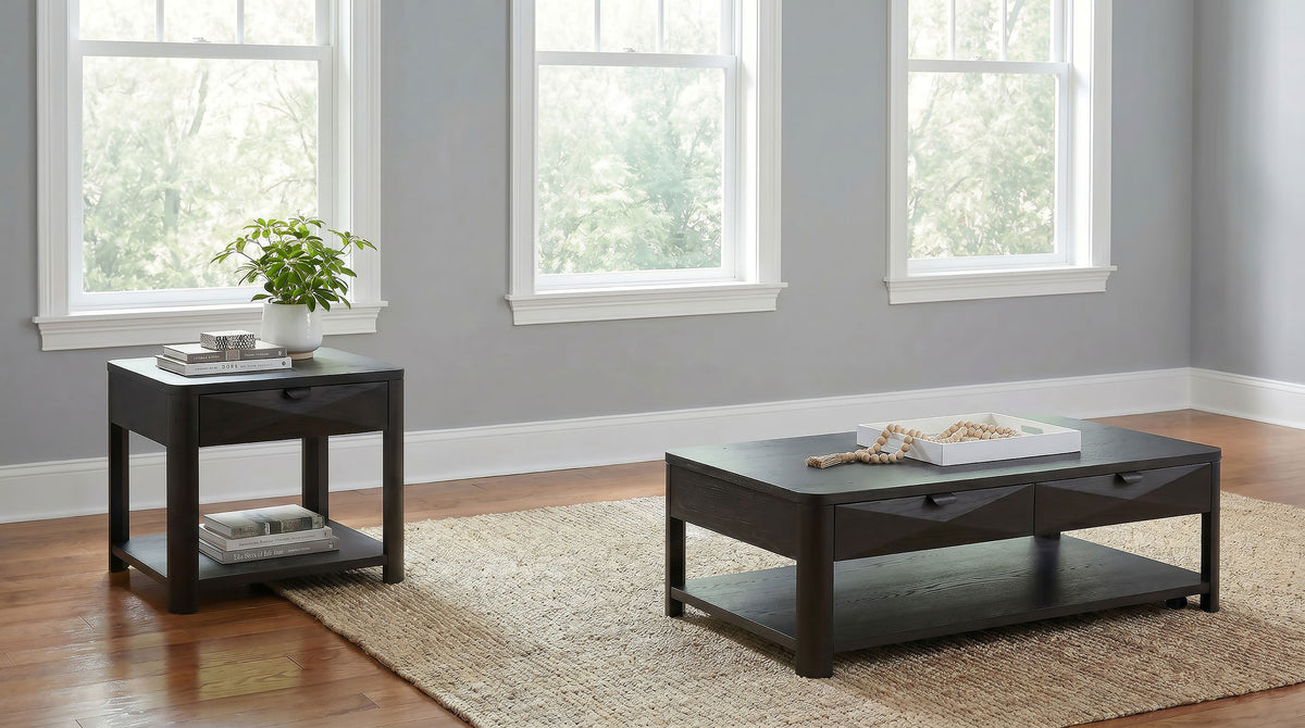 Marcelo 2-piece Coffee Table Set with Storage