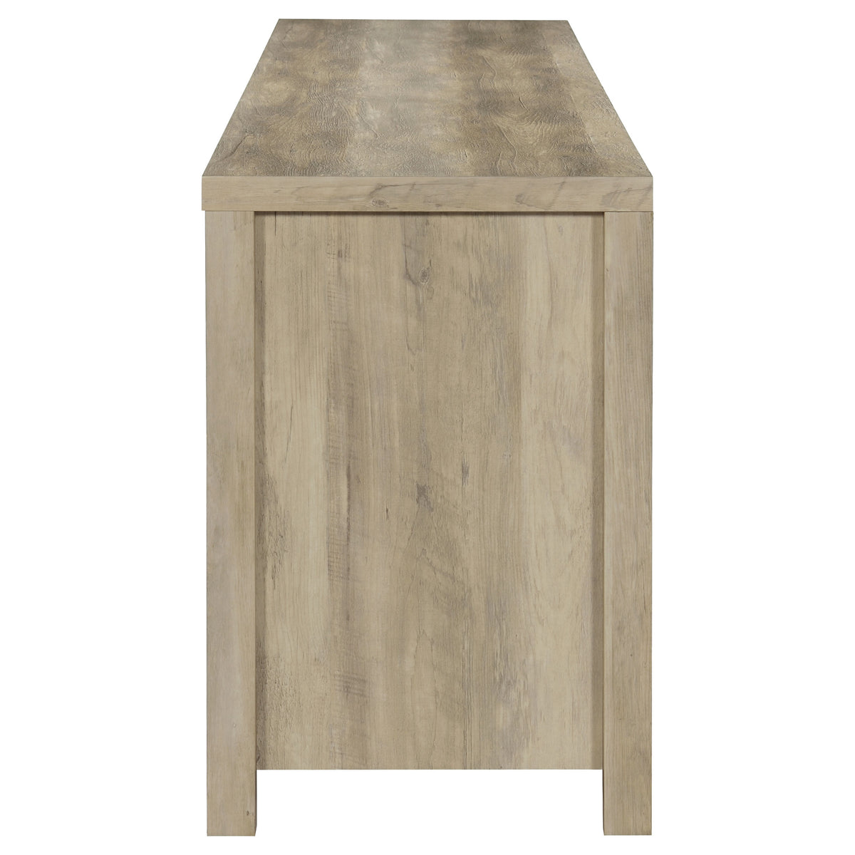 Madra 2-door Engineered Wood 79-inch TV Stand Pine - Distressed Pine