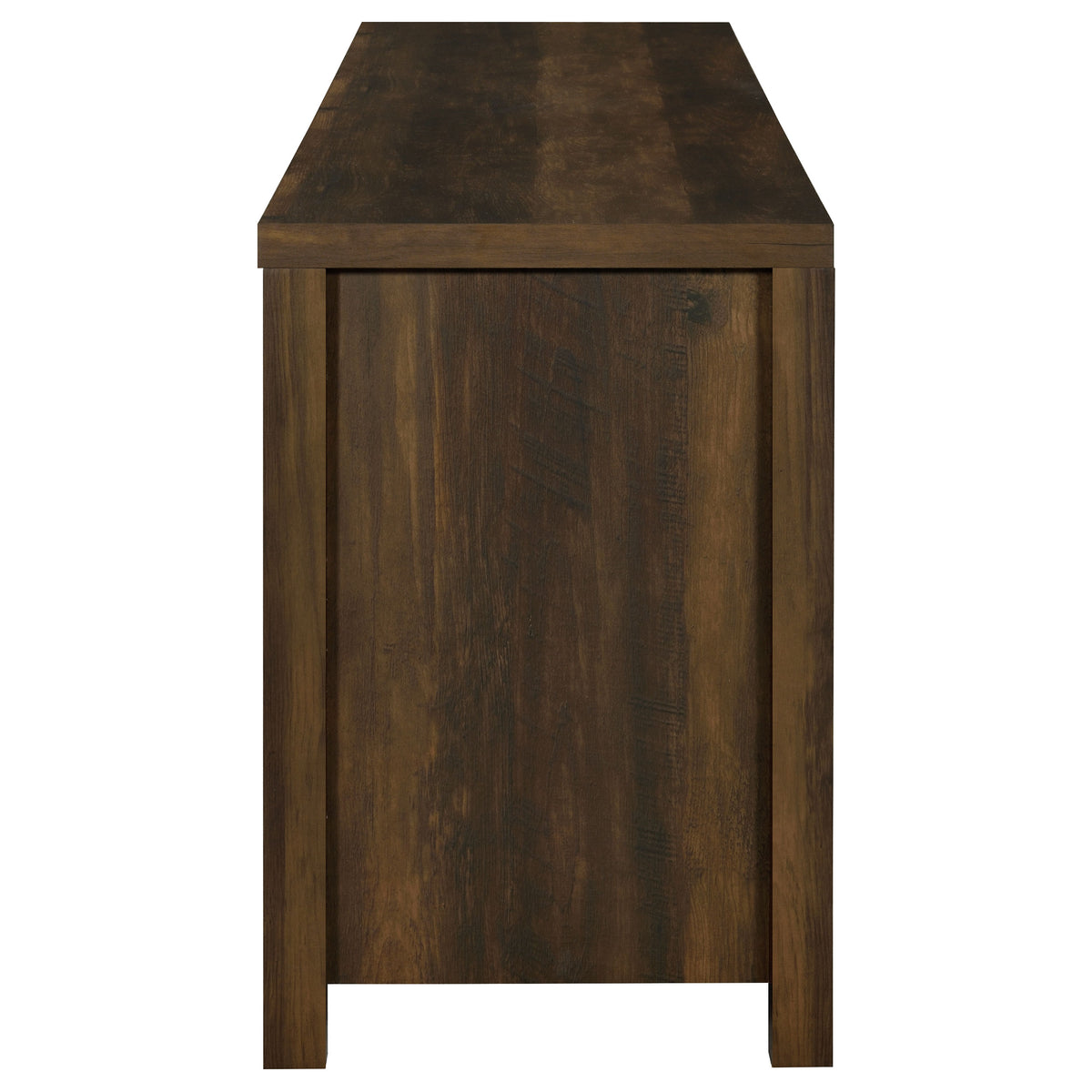 Madra 2-door Engineered Wood 79-inch TV Stand Pine - Dark Pine