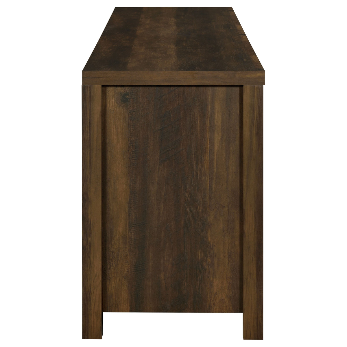 Madra 2-door Engineered Wood 79-inch TV Stand Pine - Dark Pine