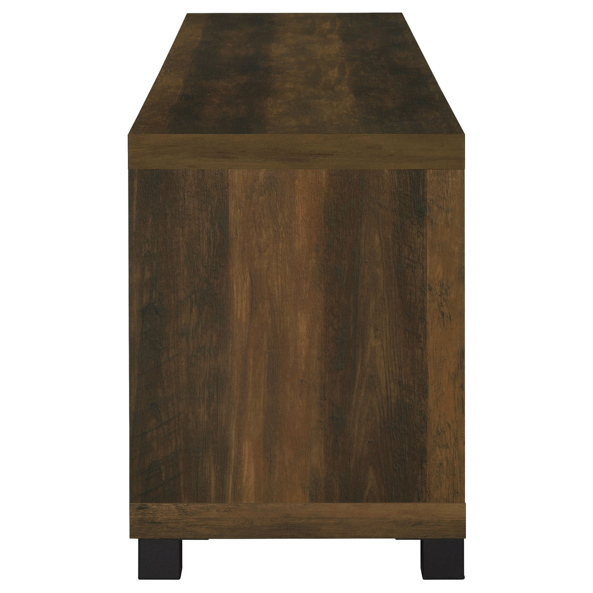 Sachin 4-door Engineered Wood 79-inch TV Stand - Dark Pine