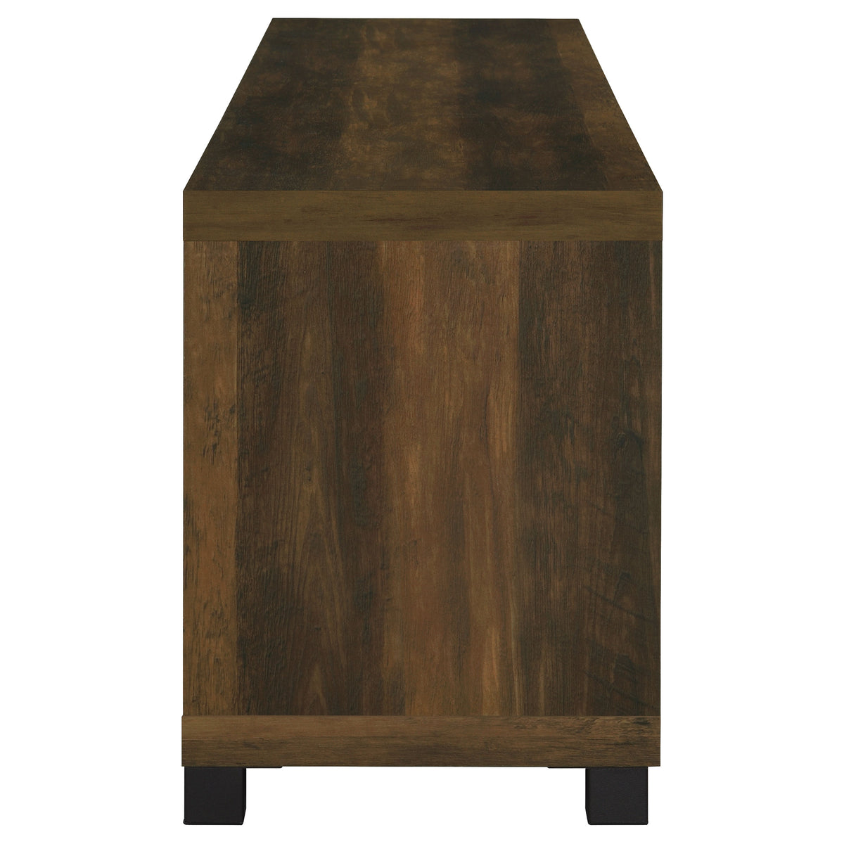 Sachin 4-door Engineered Wood 79-inch TV Stand - Dark Pine
