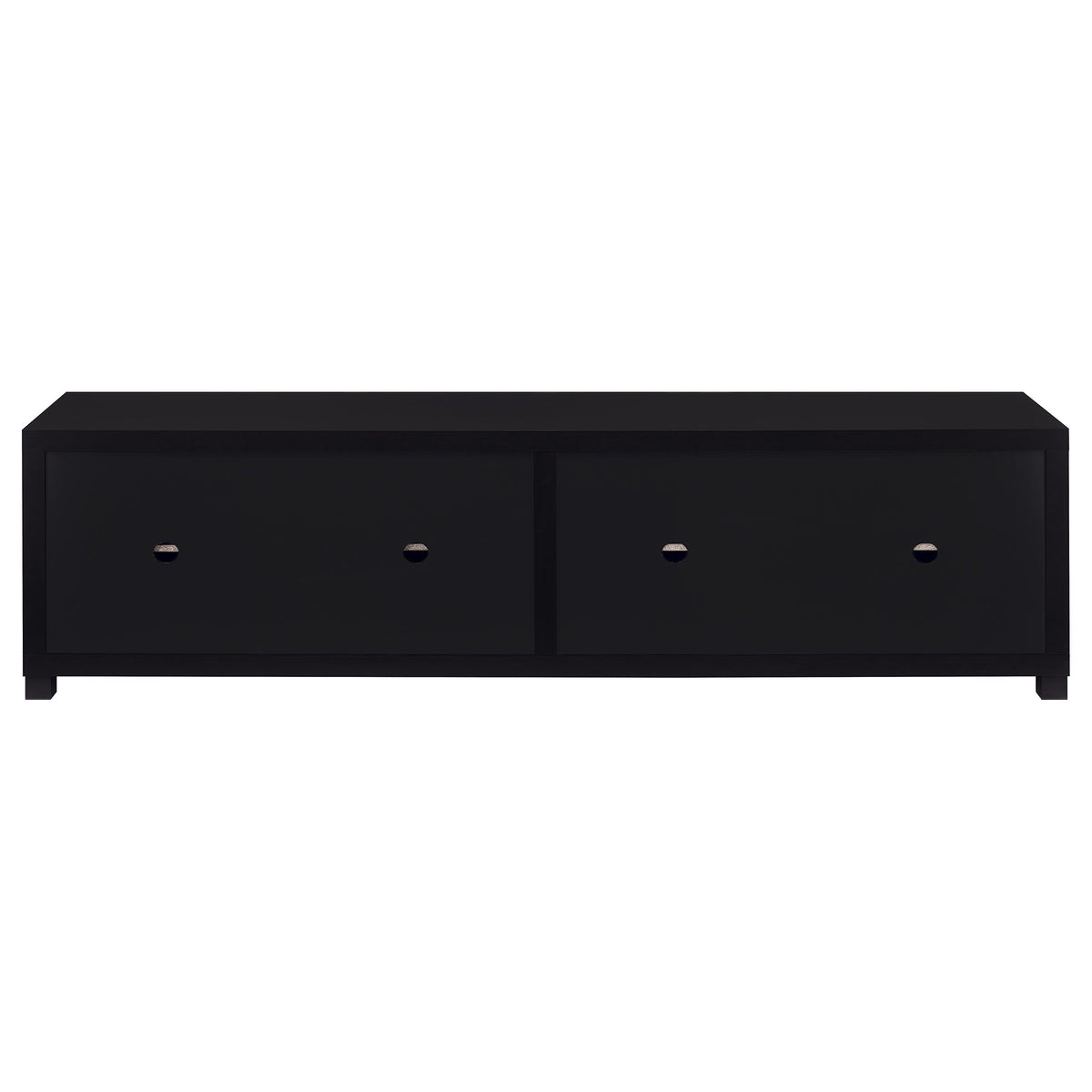 Sachin 4-door Engineered Wood 79-inch TV Stand - Black