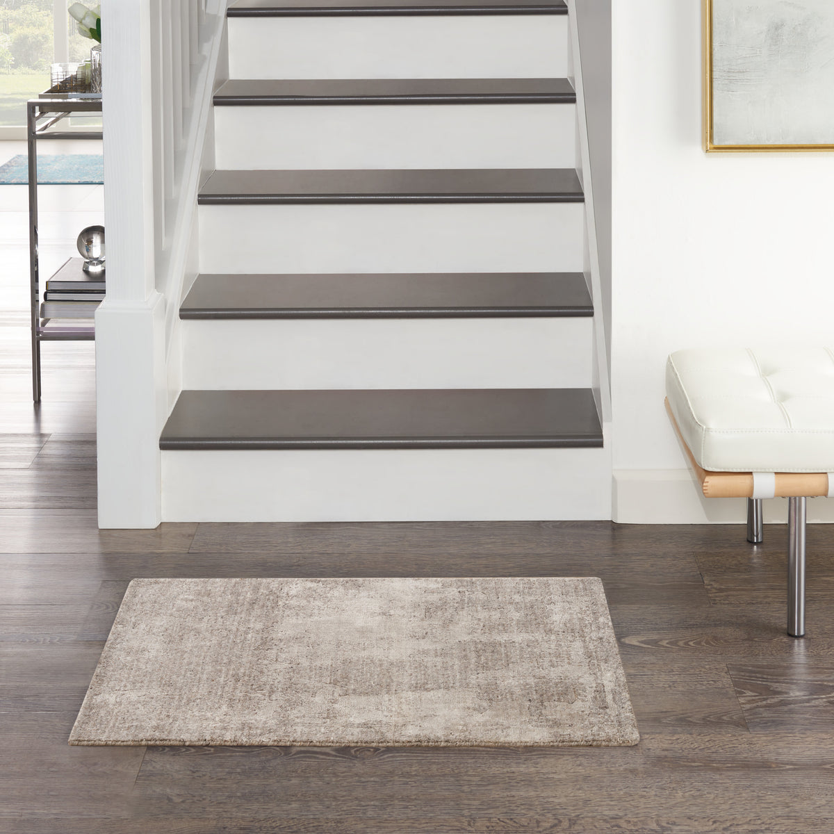 Harmony HAY06 Silver Grey Rug - room scene