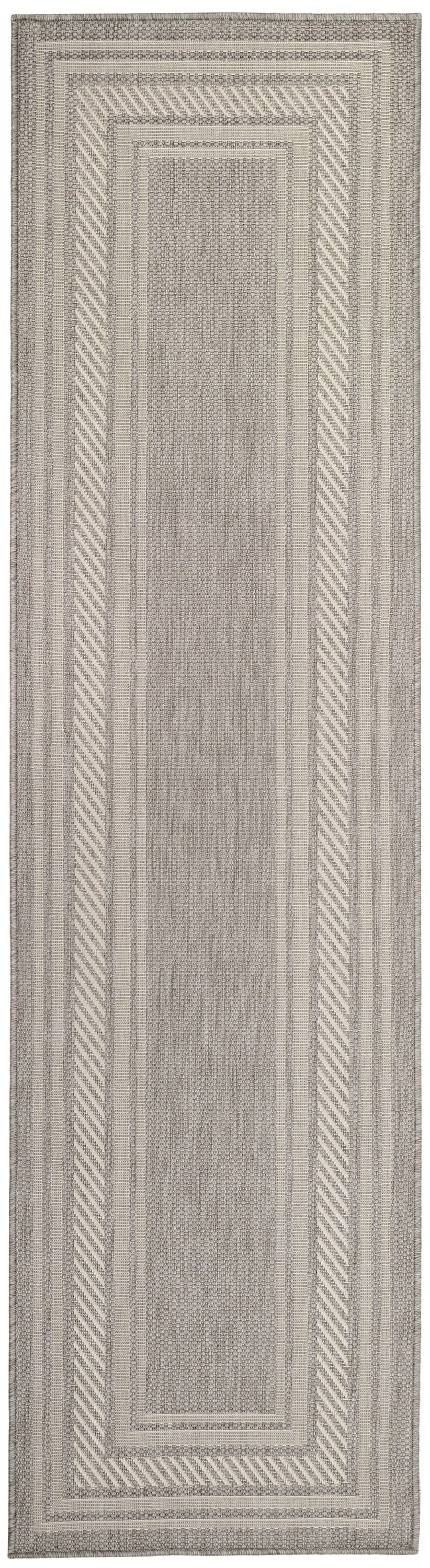 Horizon Indoor/Outdoor HOZ03 Grey Rug - Runner