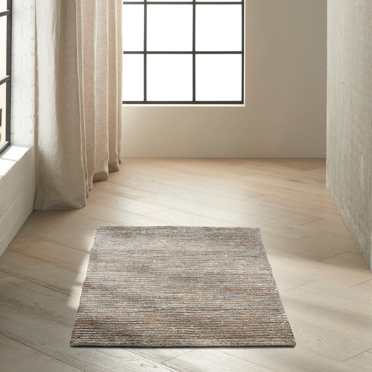 Mesa MSA01 Hematite Rug - room scene