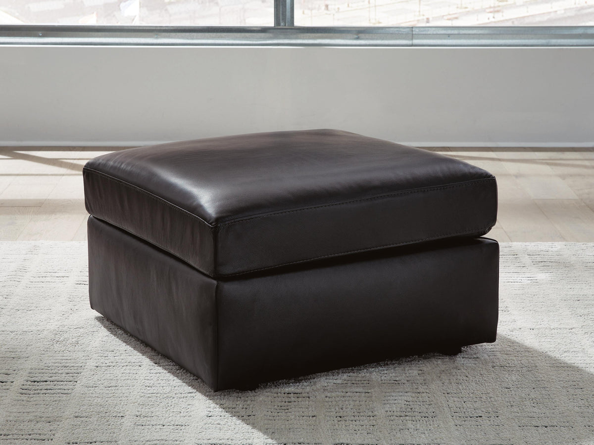 Modmax II Oversized Accent Ottoman Leather